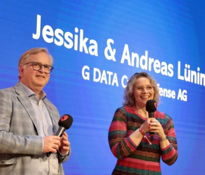 Andreas L&uuml;ning, Jessika L&uuml;ning (Foto: G DATA CyberDefense AG)